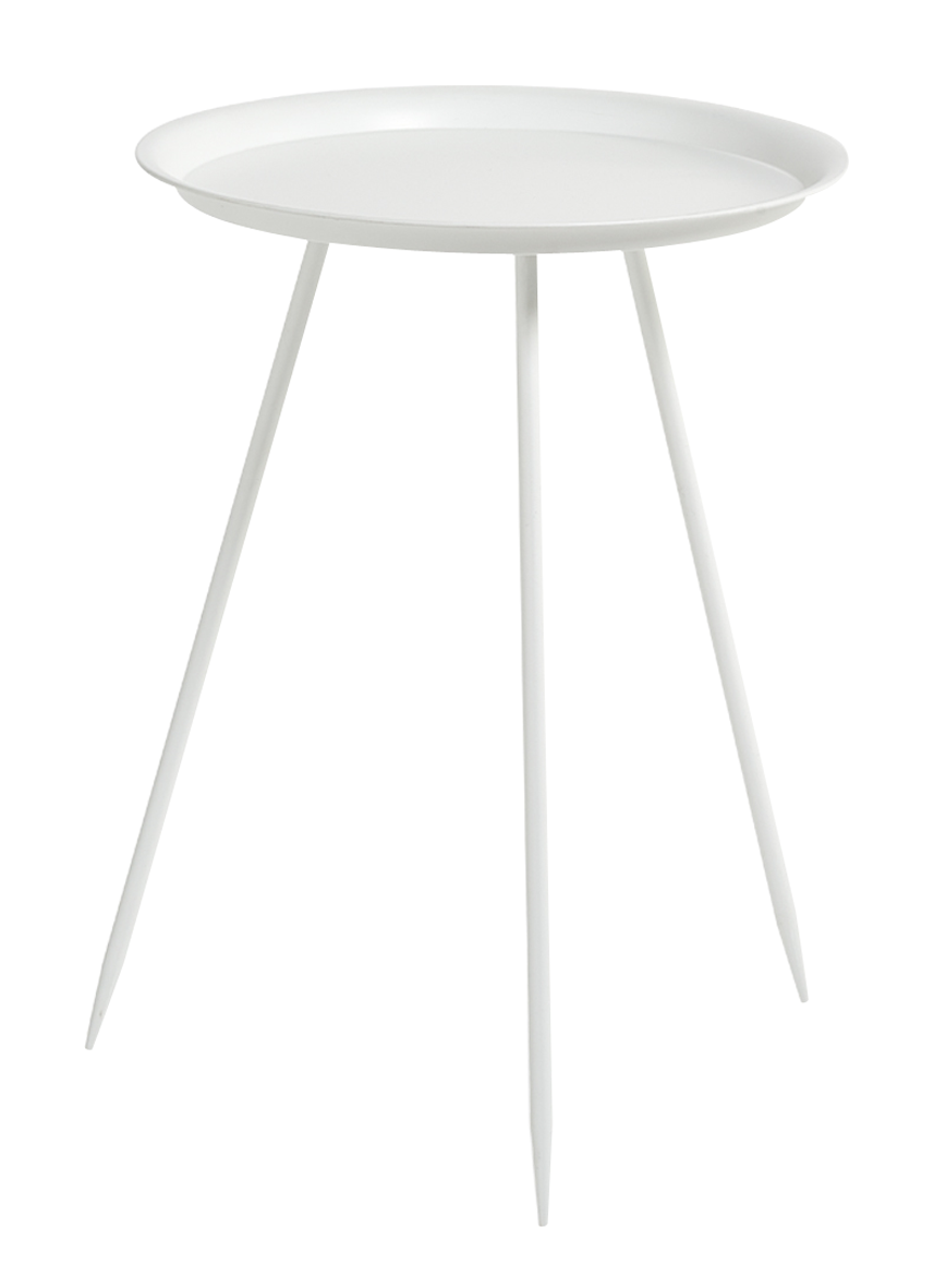 Beistelltisch weiss ø39cm
