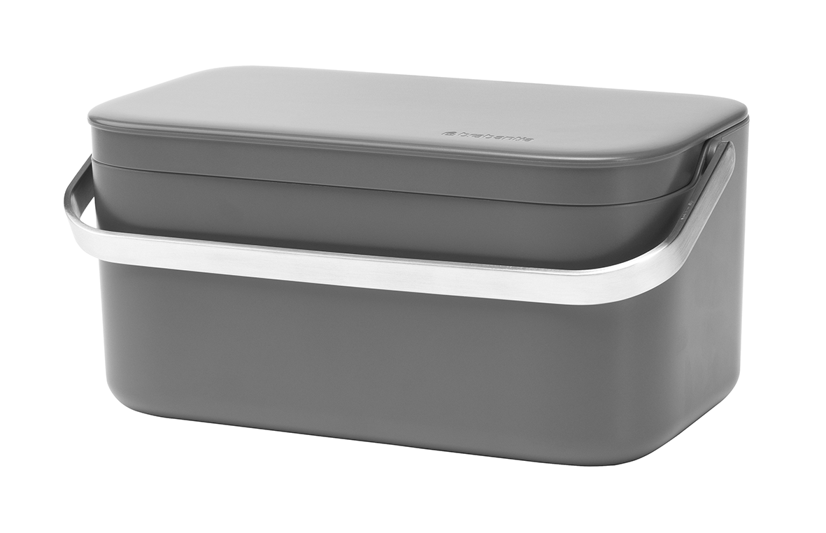 Abfallbeh. SinkSide dark grey