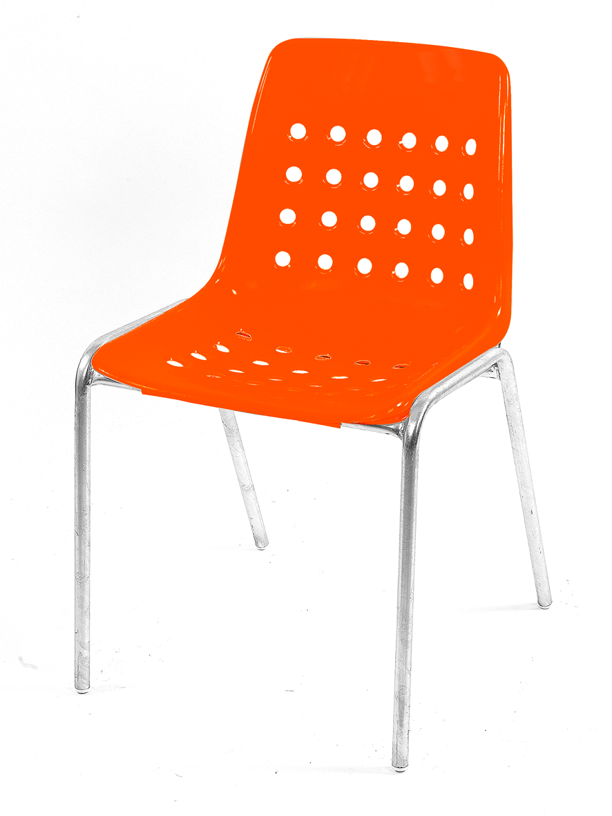 Sessel Bermuda o.Arml. orange