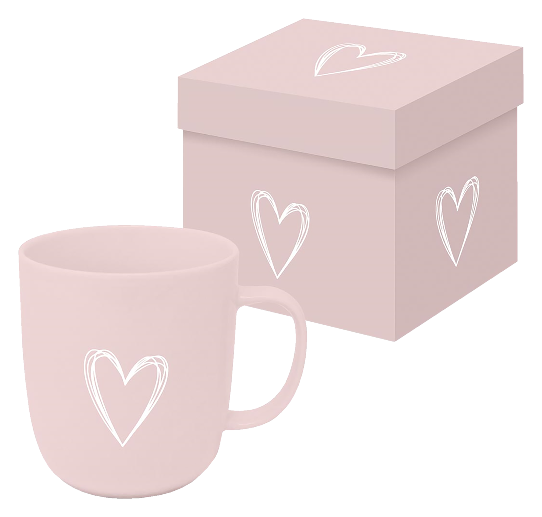 Mug Matte GB Pure Heart rose