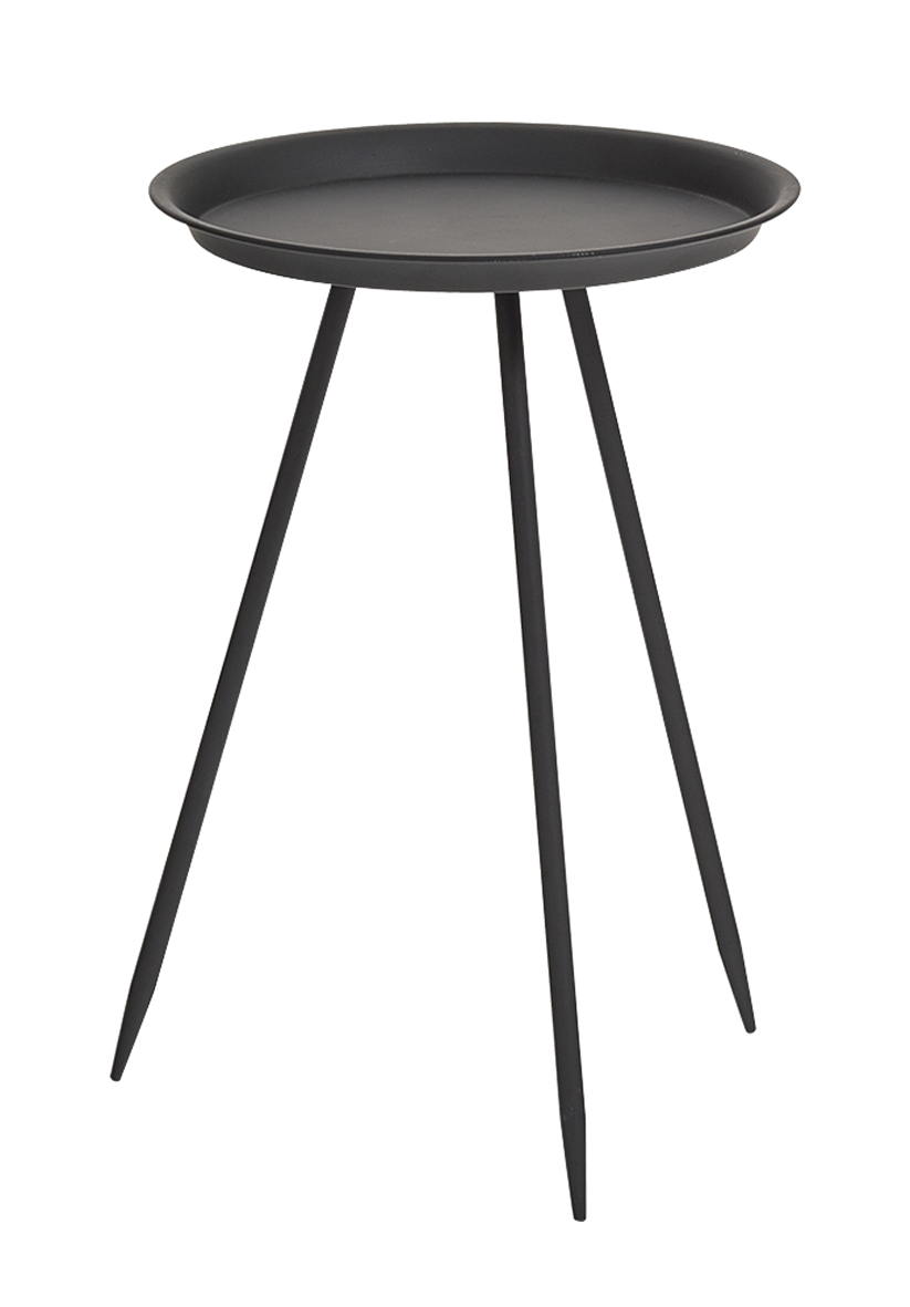 Beistelltisch schwarz ø29.5cm
