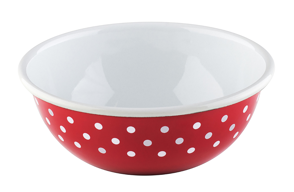 Schüssel Pünktchen rot ø14 cm Schüssel Pünktchen rot ø14 cm