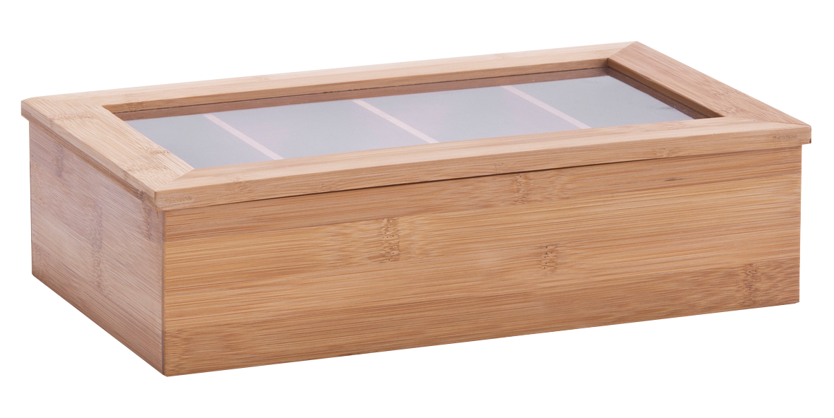 Teebeutelbox Bamboo 33.5x20cm