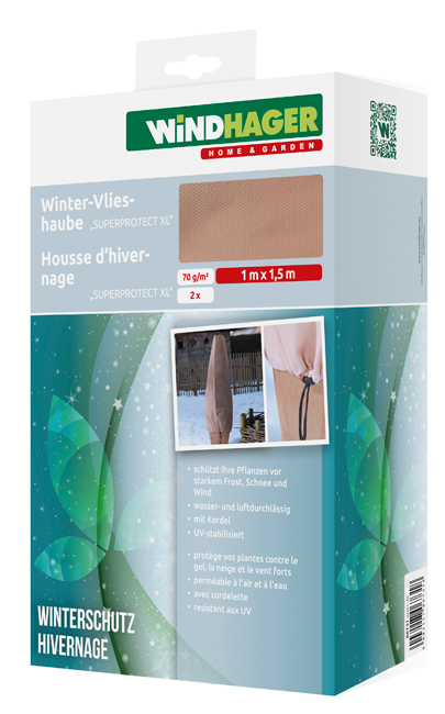 Winter-Vlieshaube 1x1.5m 2Stk. Winter-Vlieshaube 1x1.5m 2Stk.