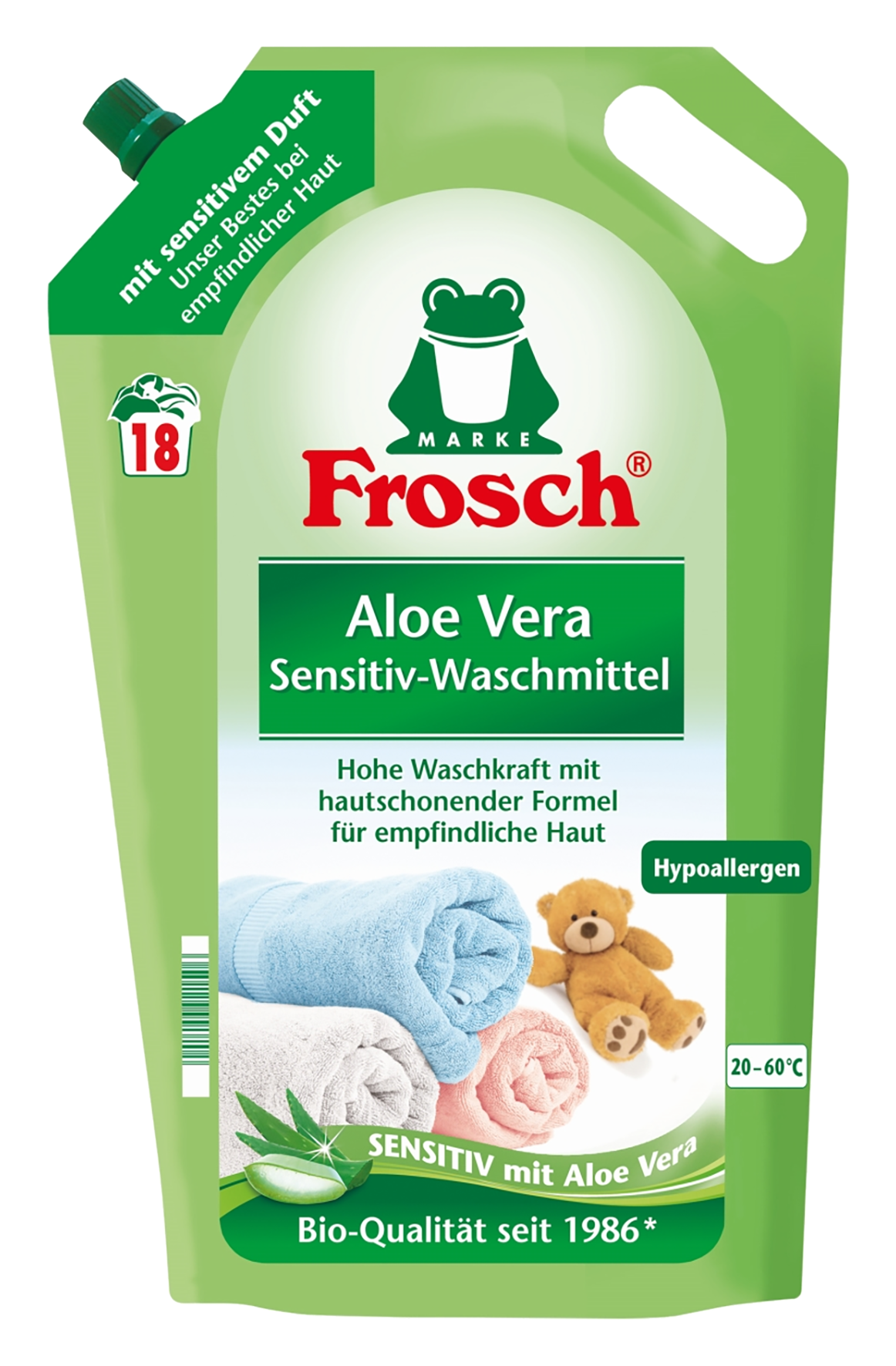 Waschmittel Aloe Vera 1.8l