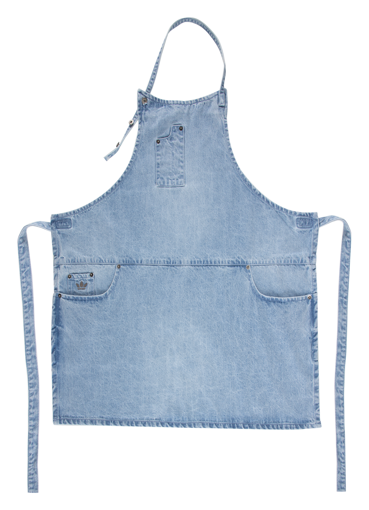 Schürze 5-P.Slim Fit wash.blue