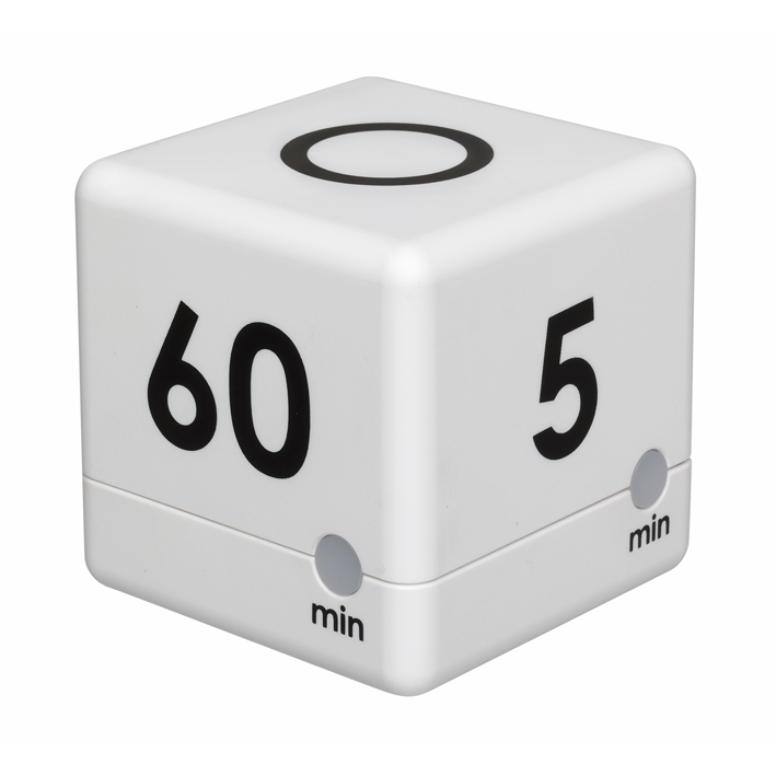 Timer Cube weiss Timer Cube weiss