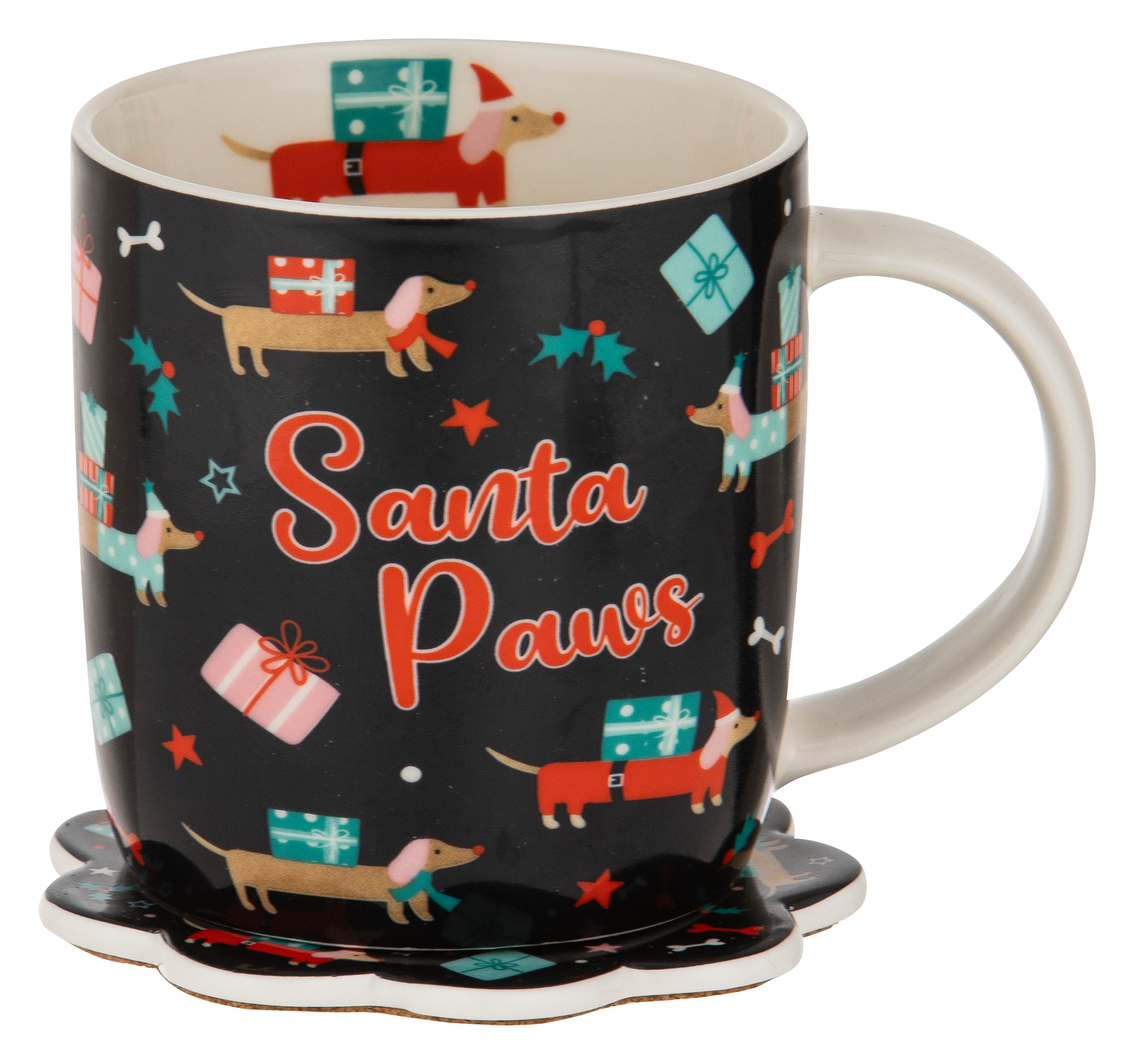 Tasse Set Santa Paws