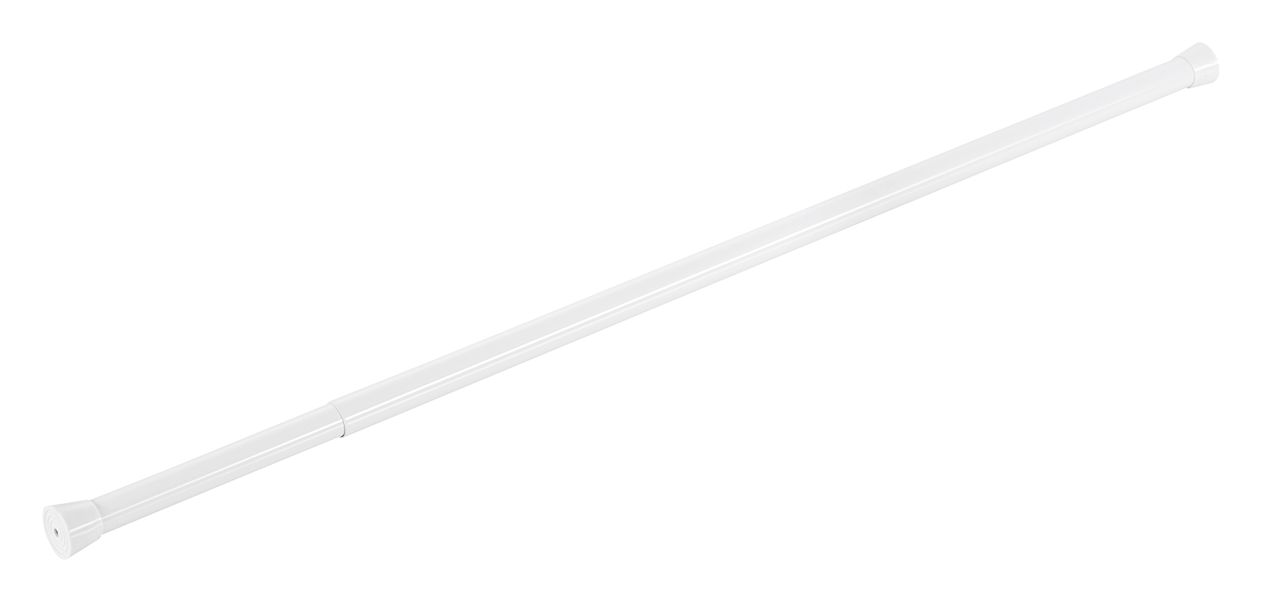 Duschvorhangst.weiss 75-130cm Duschvorhangst.weiss 75-130cm