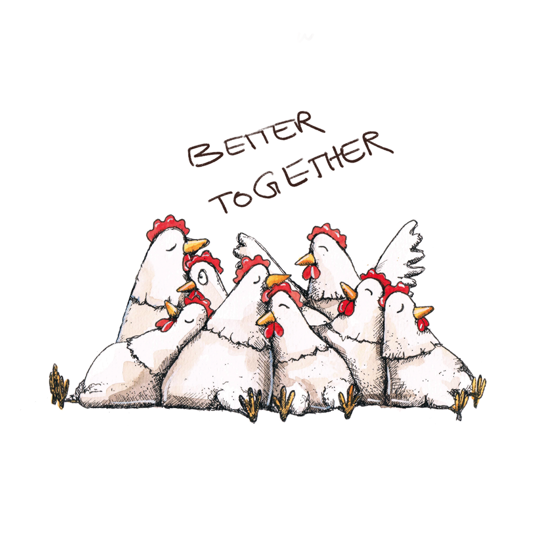Servietten Better Together