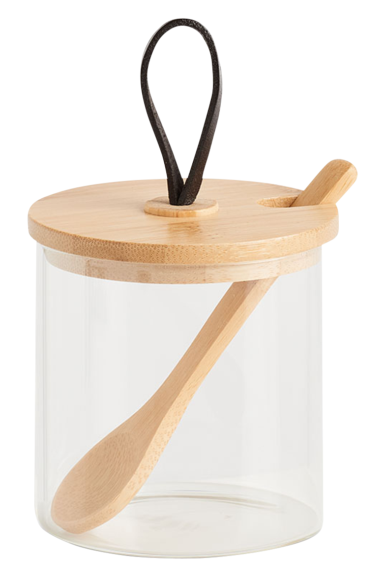 Vorratsglas m.Bambusd. 0.32l