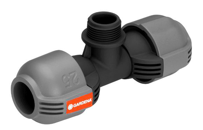 T-Stück Pipeline 25mm AG 3/4" T-Stück Pipeline 25mm AG 3/4"