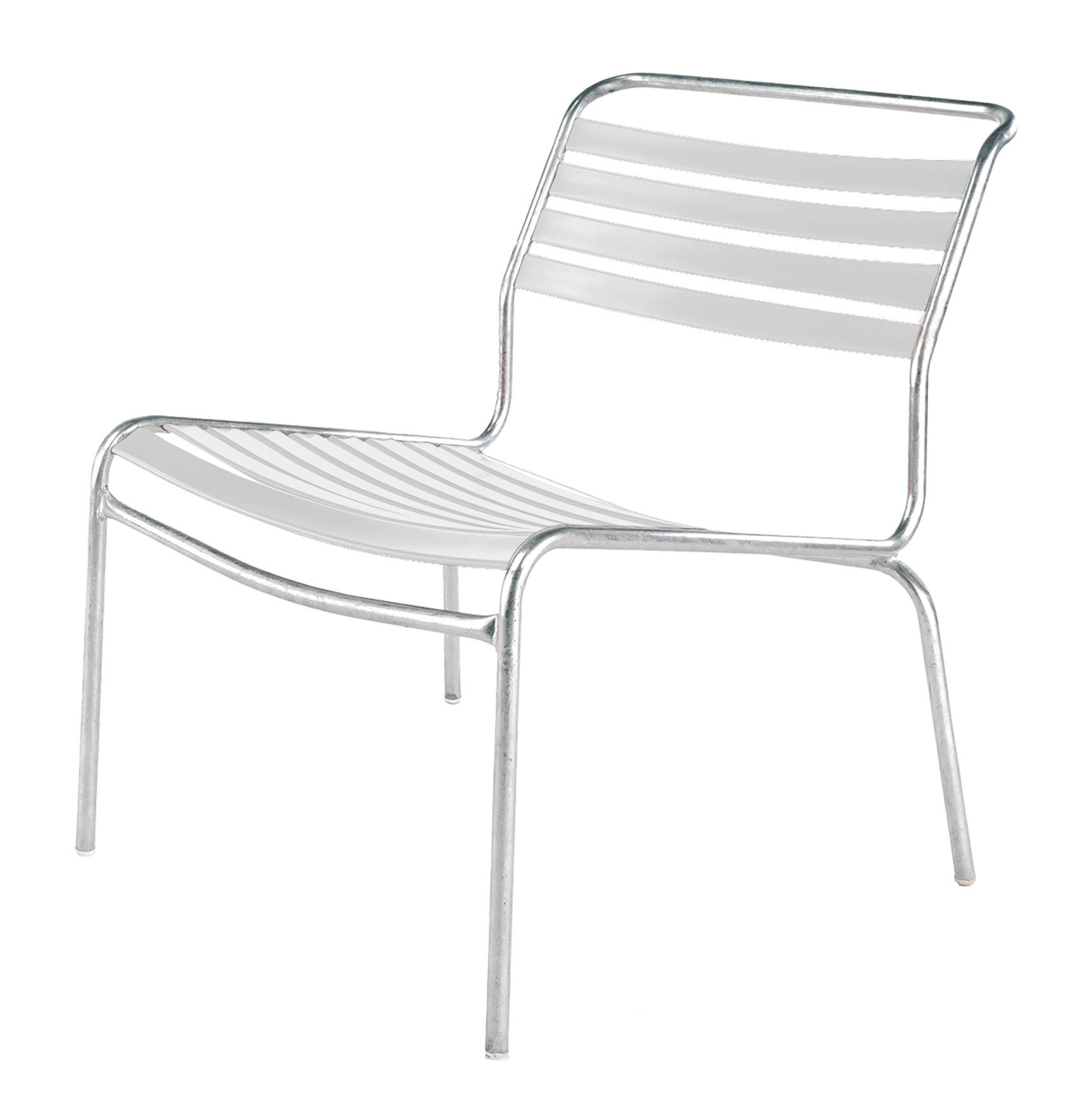 Lounger Säntis o.Arml. weiss