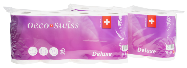 WC-Papier Deluxe 4-lagig 8x WC-Papier Deluxe 4-lagig 8x