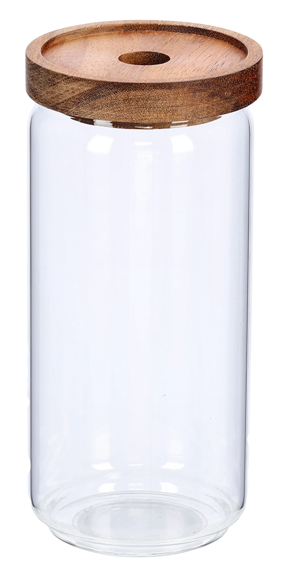 Vorratsg.m.Akaziend.950ml rund Vorratsg.m.Akaziend.950ml rund