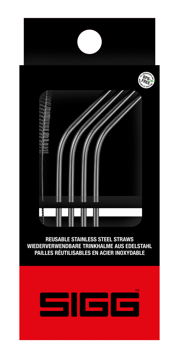 Trinkhalme Inox 4 Stück
