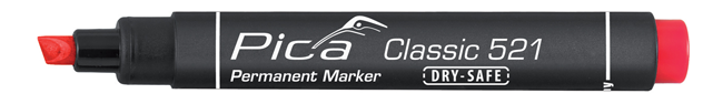Permanentmarker 521 rot