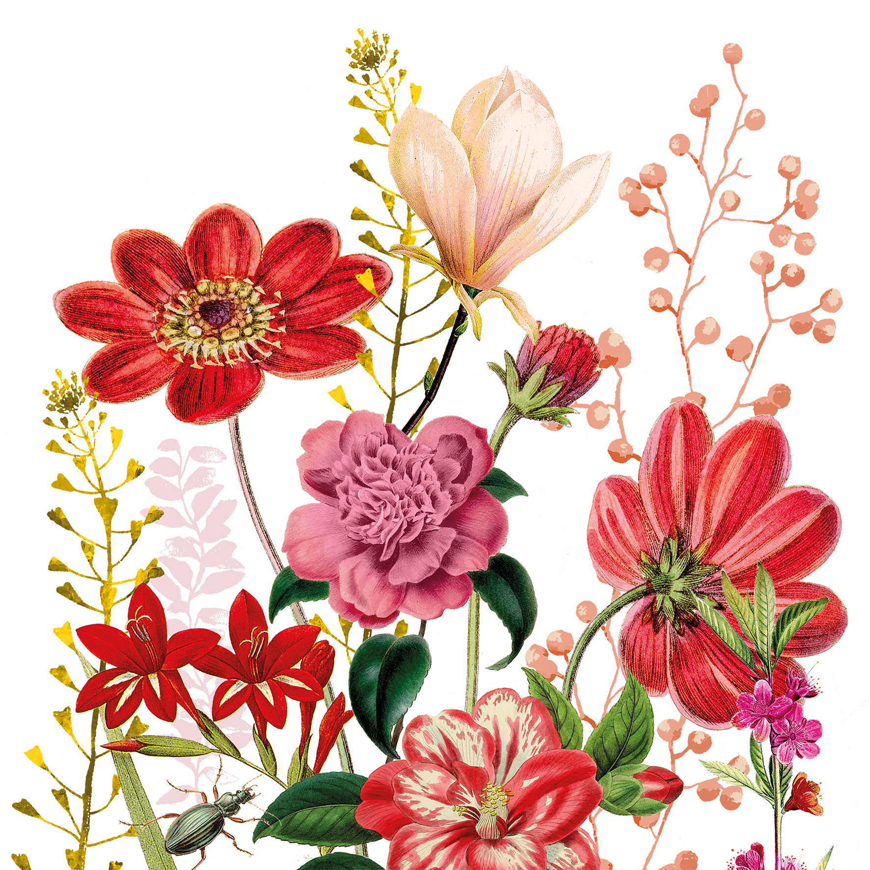 Servietten Floria