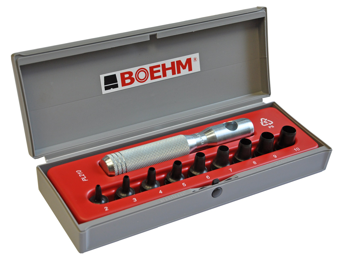 Locheisensatz 1/8"-3/8"