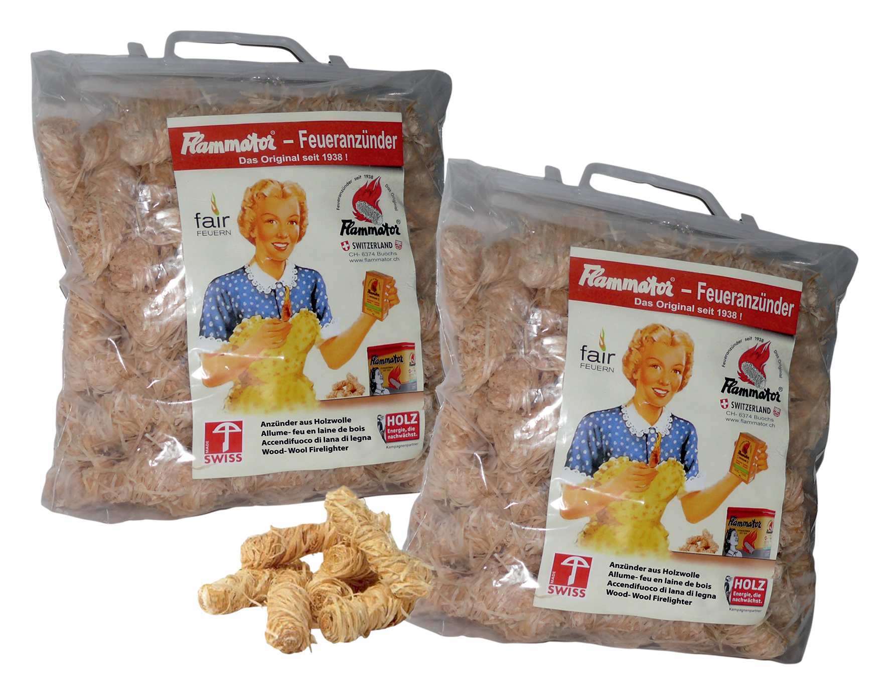 Feueranzünder 1 kg Tragetasche