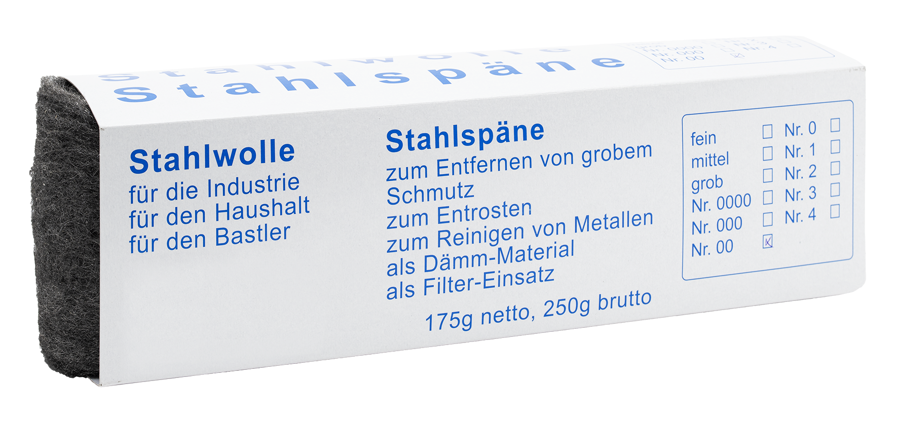 Stahlwolle 250 g 00