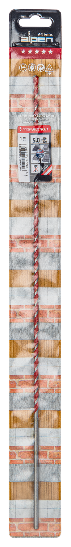 Bohrer Profi Multicut 5.0x400