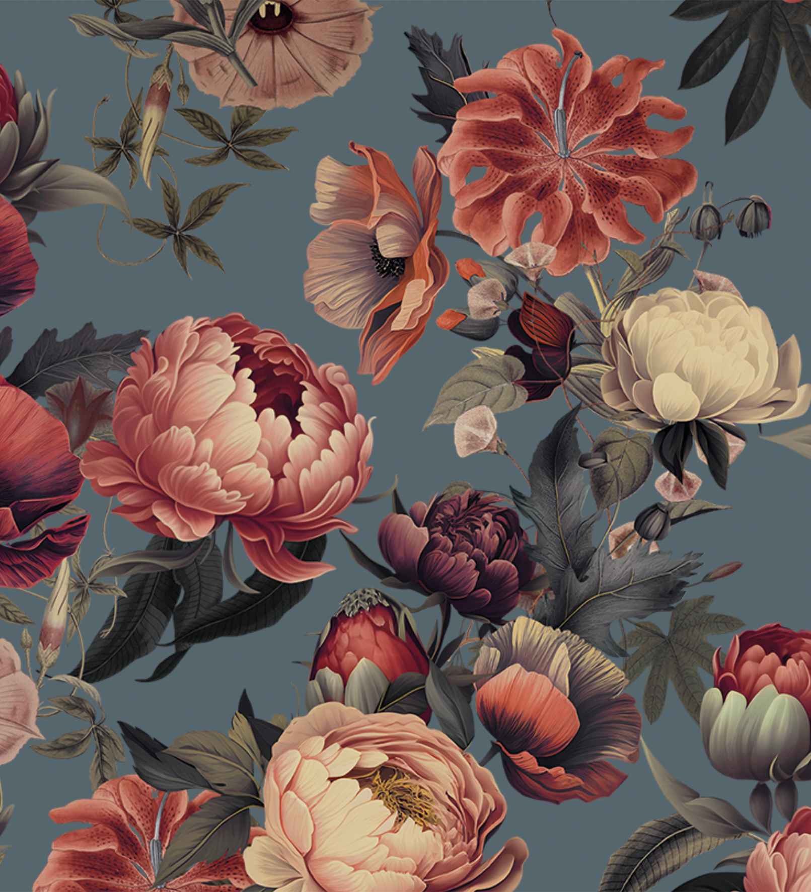 Serv. Amsterdam Floral 33x33 Serv. Amsterdam Floral 33x33