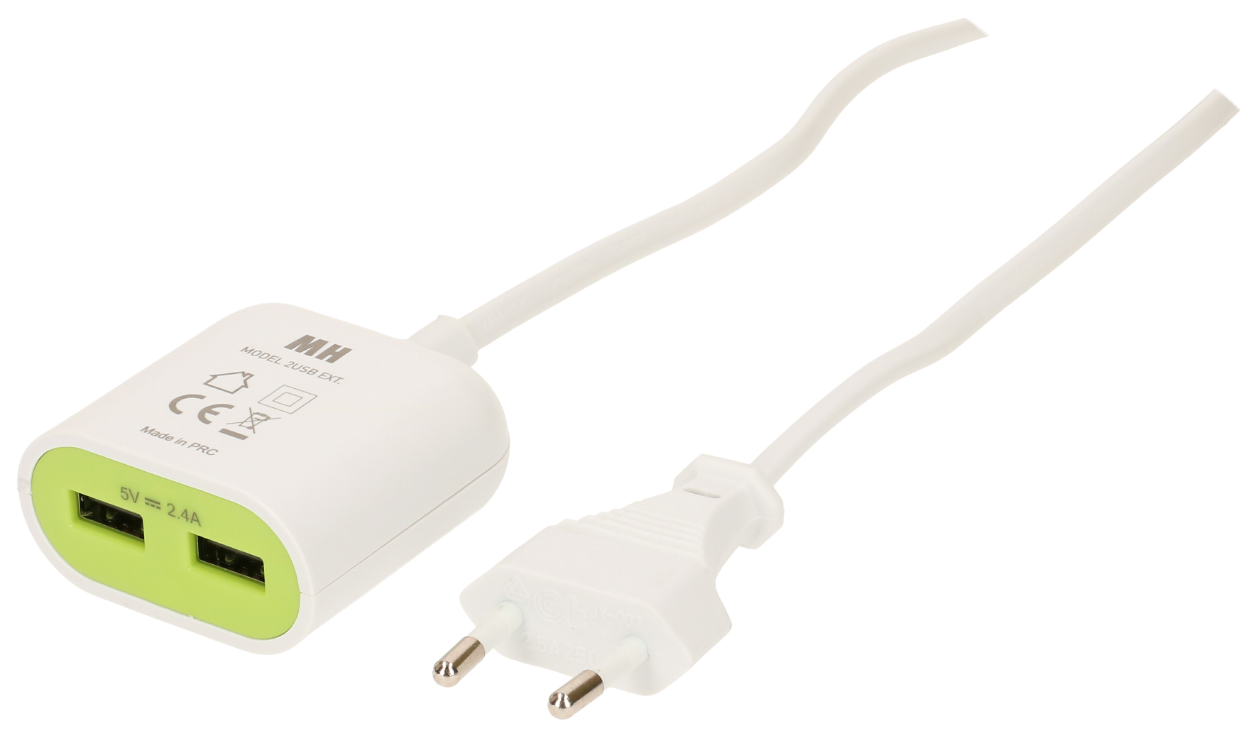 Ladegerät 2xUSB-A 150 W 1.5 m Ladegerät 2xUSB-A 150 W 1.5 m