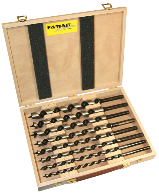 Schlangenbohrersatz 235mm 6tl.