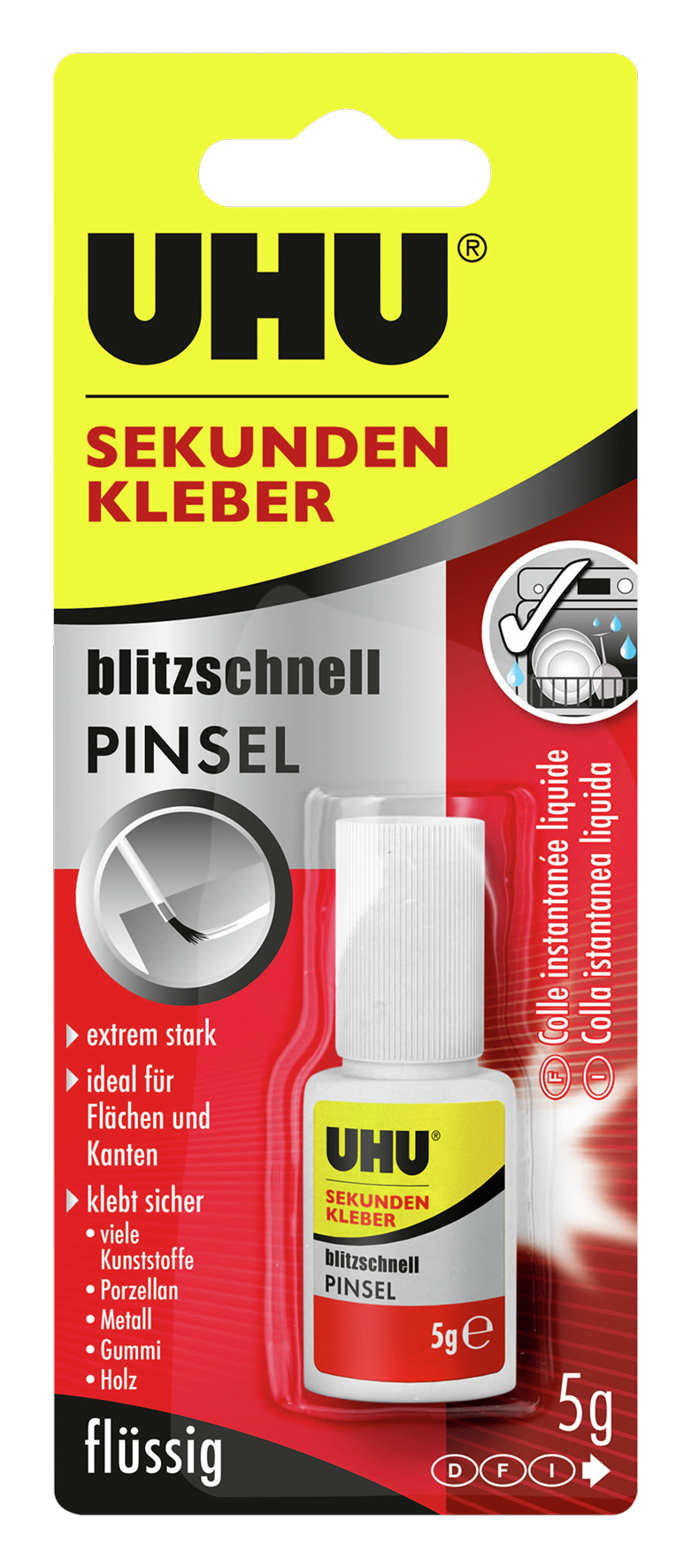 Sekundenkleber blitz Pinsel 5g Sekundenkleber blitz Pinsel 5g
