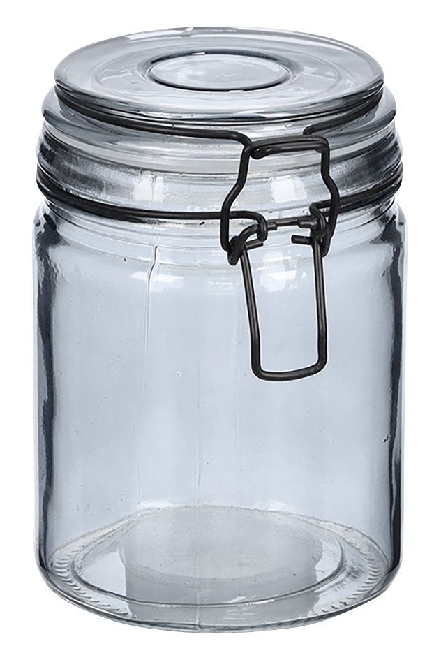 Vorratsglas mit Bügelv.500 ml