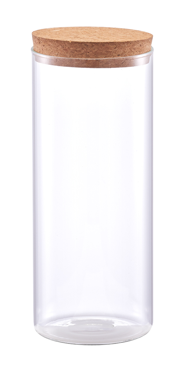Vorratsdose Glas Kork 1400ml Vorratsdose Glas Kork 1400ml