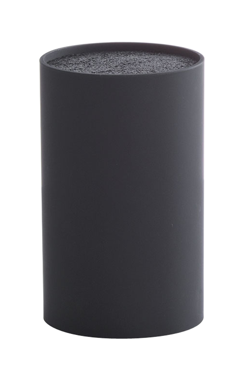 Messerblock schwarz leer 18cm