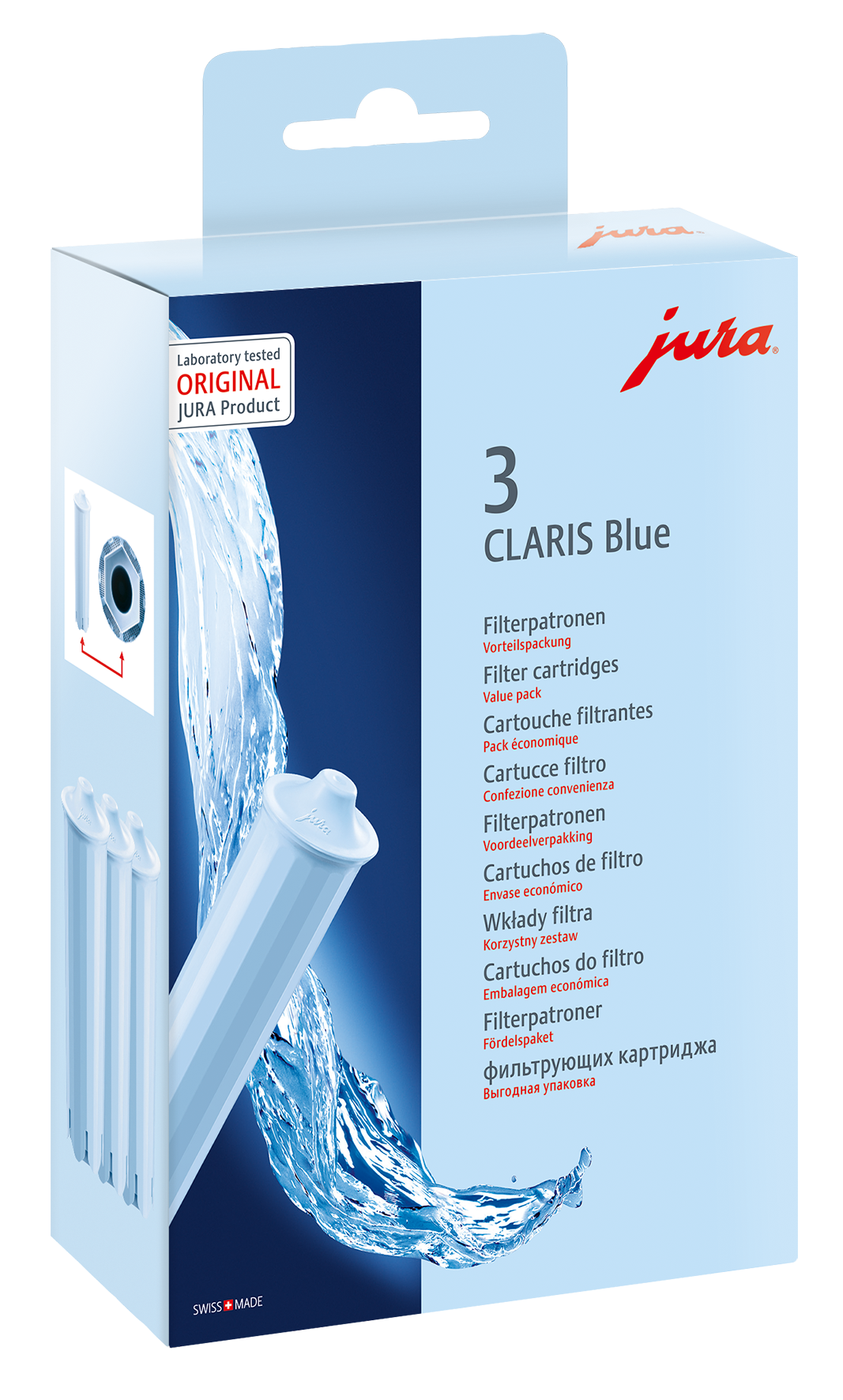 Filterpatrone Claris blue 3St