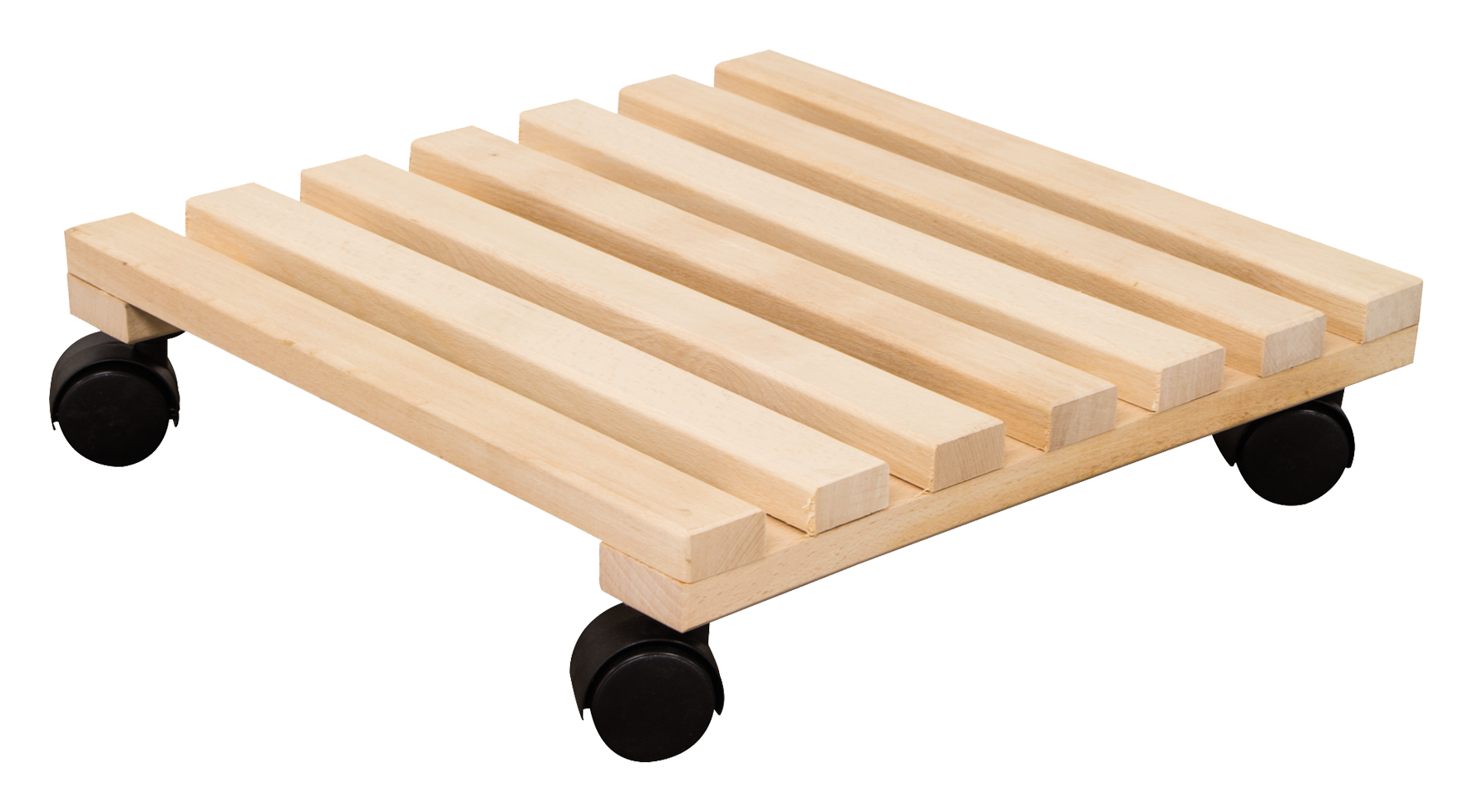 Pflanzenroller Holz 35x35