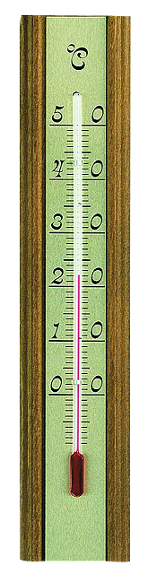 Innenthermometer Eiche