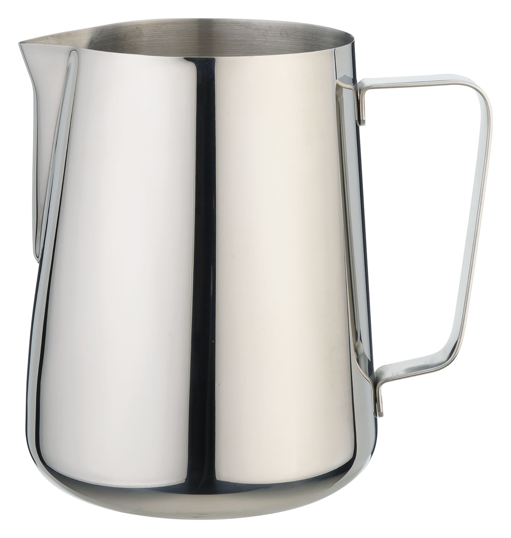 Milchkanne Inox glänzend 2 l