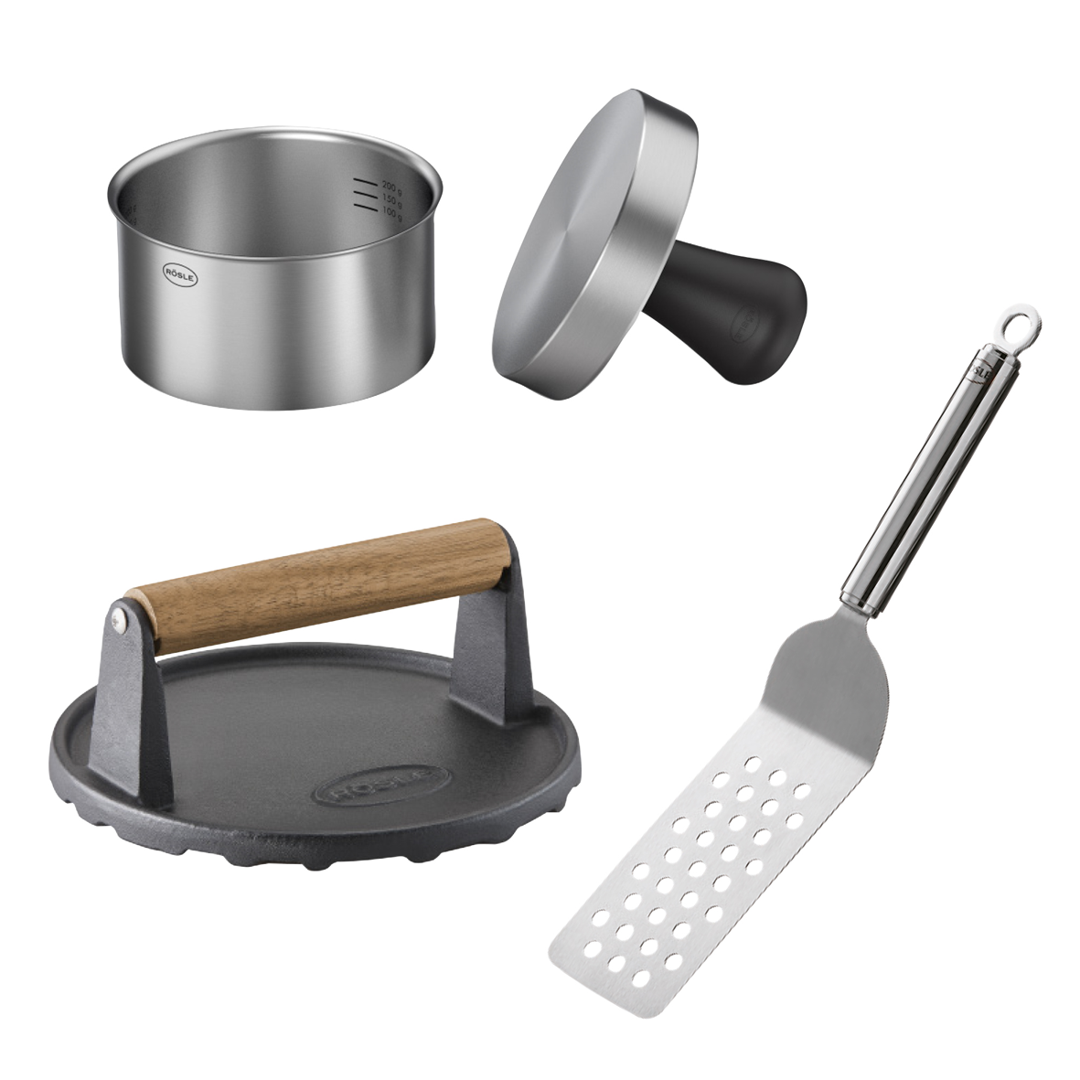 Burger Set BBQ 3-teilig
