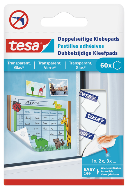 Klebepads Doppelseitig 60 Stk.