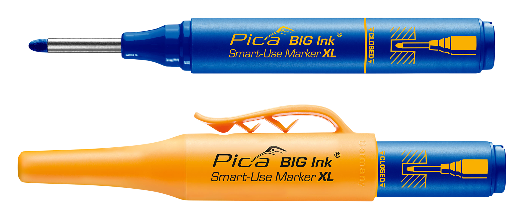 Tieflochmarker BigInk blau SB