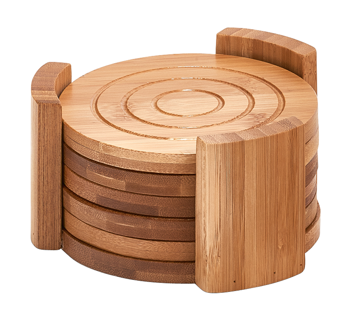 Untersetzer-Set Bamboo 7tlg.