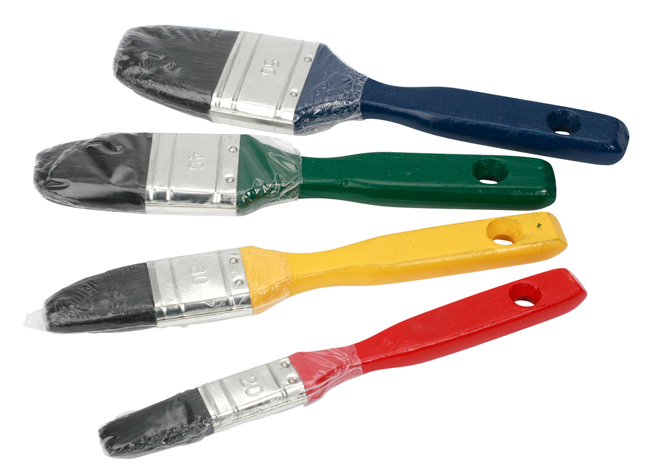 Lackierpinsel-Set 4Stk Lackierpinsel-Set 4Stk