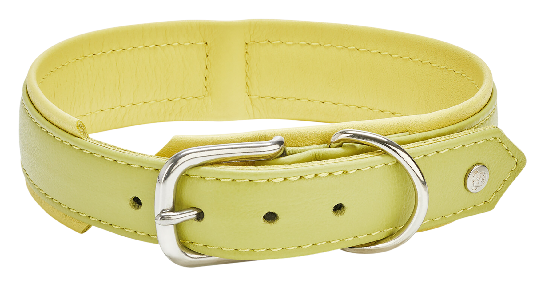 Halsband Nappa Amici Lemon L