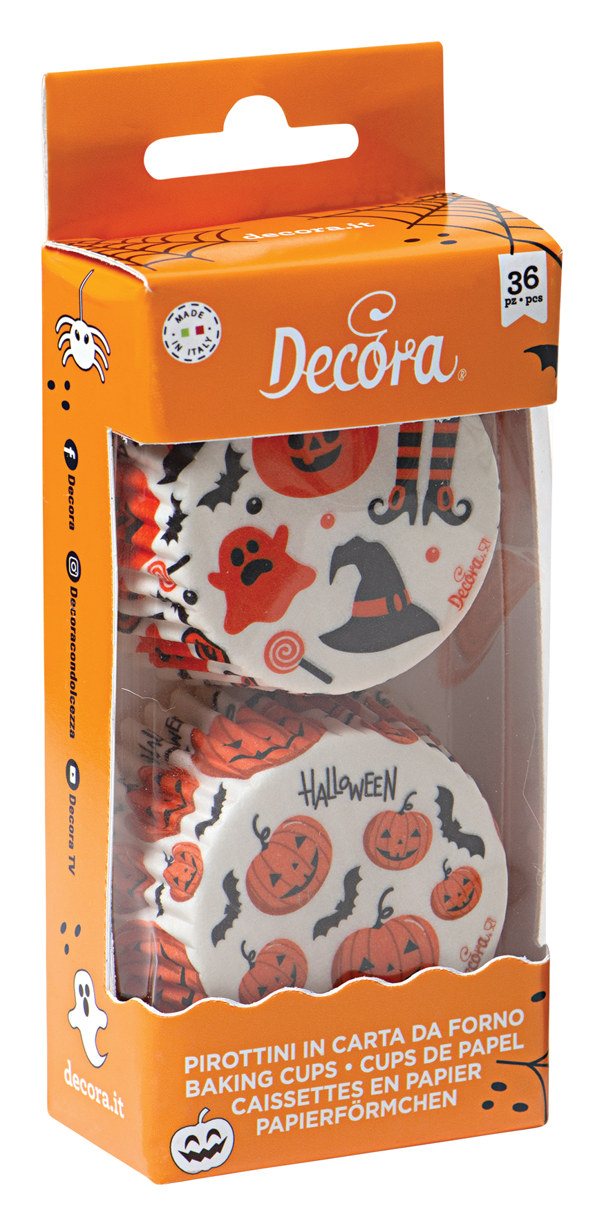 Papierbackf.Halloween 36St.ø5