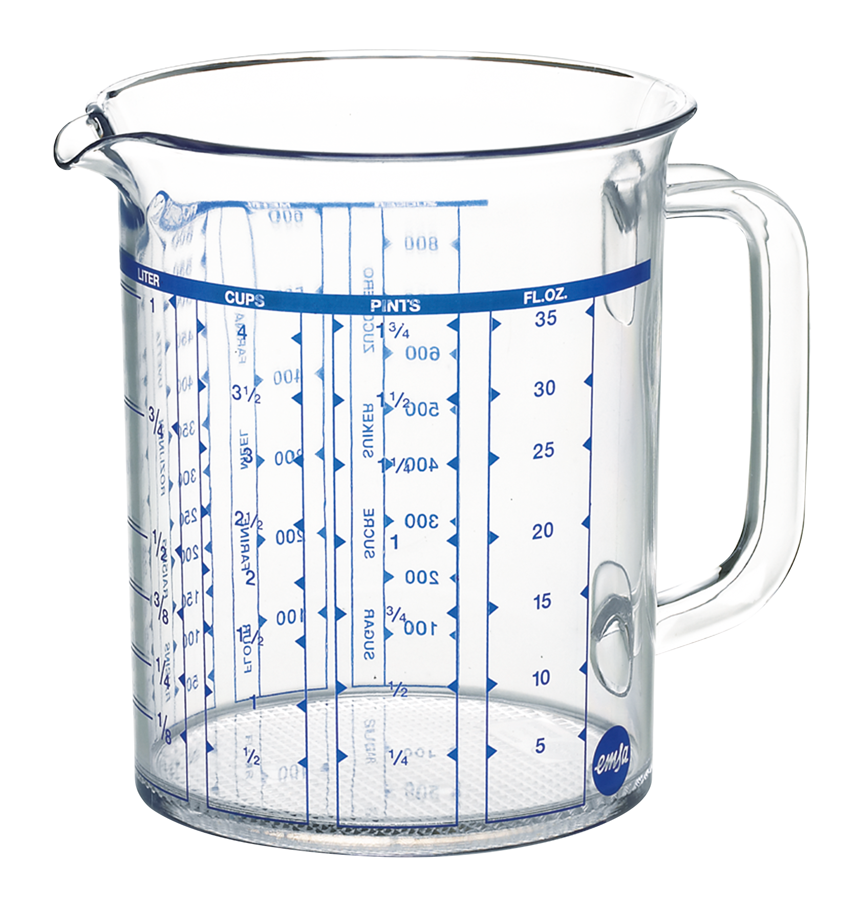 Messbecher transparent 1.5l