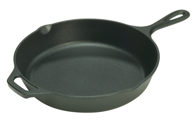 Gusseisenpfanne ø 31 m/Stiel