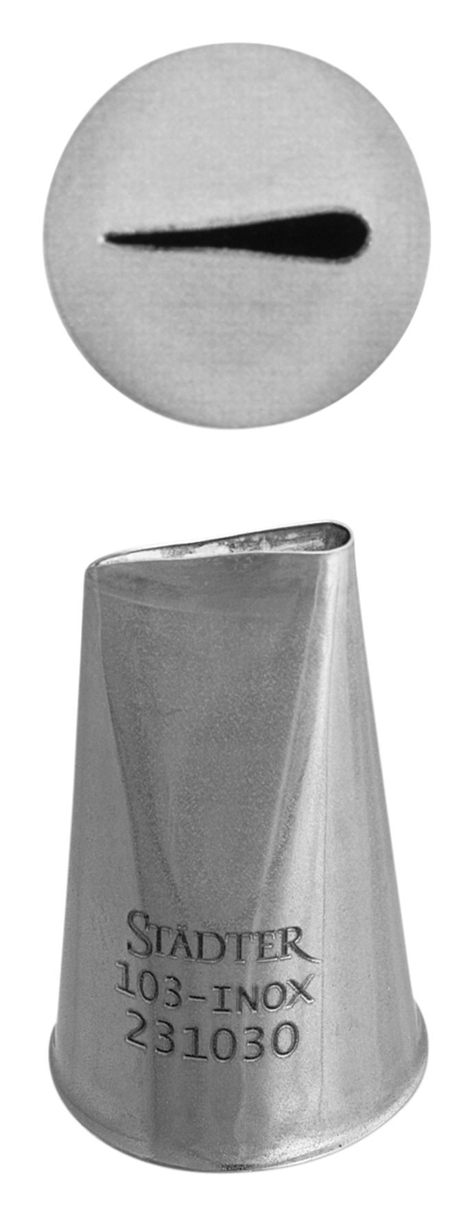 Rosentülle 10mm gerade #103 Rosentülle 10mm gerade #103