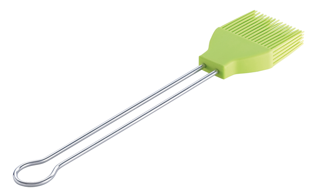 Marinierpinsel Silikon grün