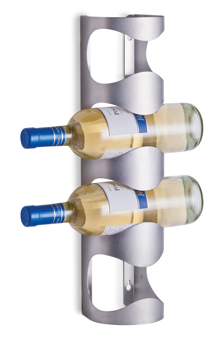 Wand-Flaschenhalter 4 Flaschen