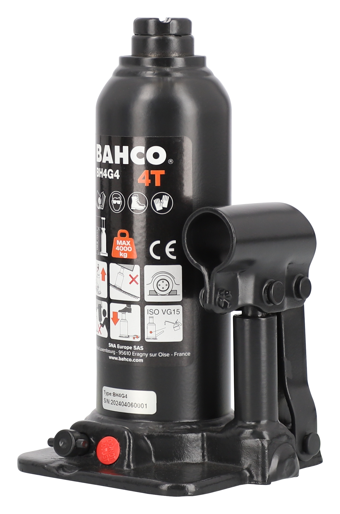 Stockheber hydraulisch 4t